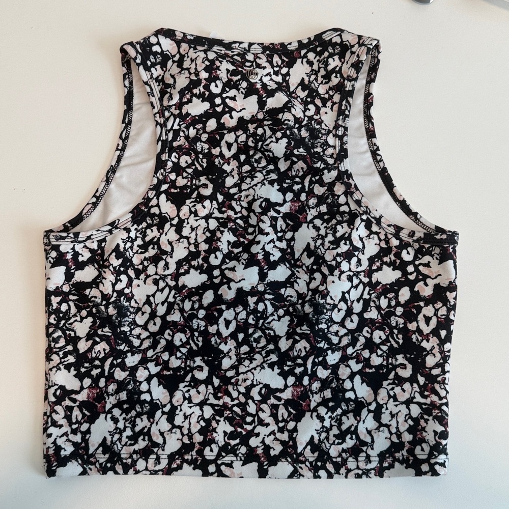 Balance Collection black pattern athletic top sz S - Picture 2 of 4